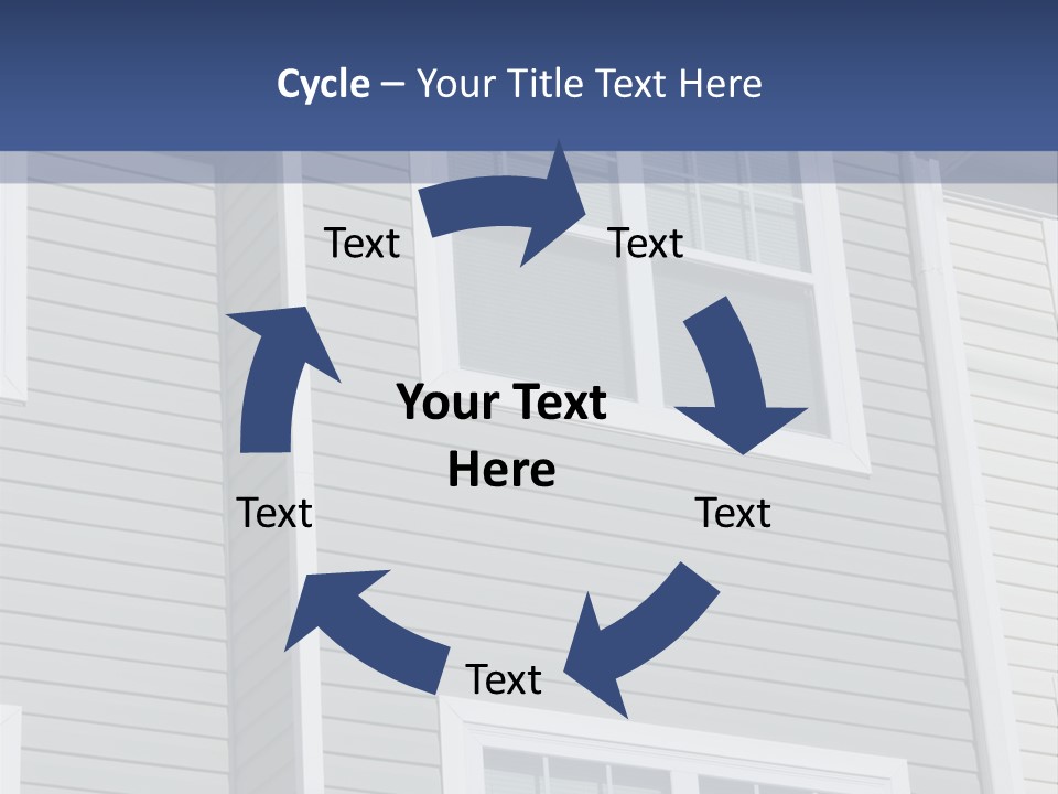 Financing Down Urban PowerPoint Template