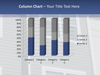 Financing Down Urban PowerPoint Template