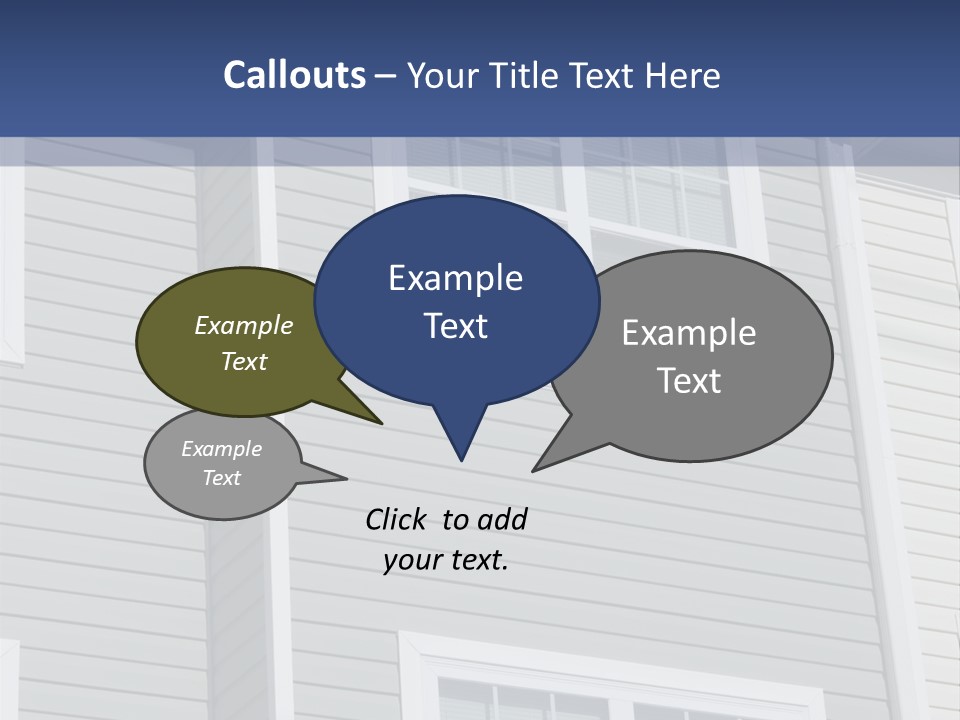 Financing Down Urban PowerPoint Template