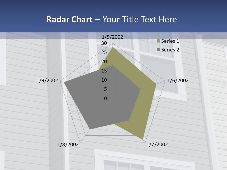 Financing Down Urban PowerPoint Template
