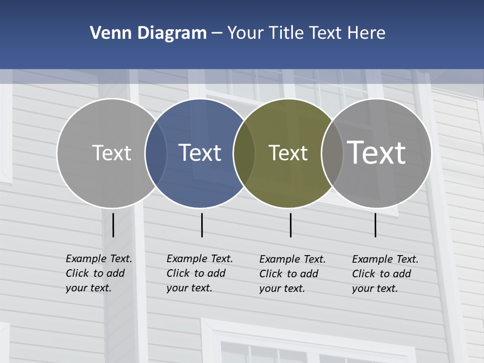 Financing Down Urban PowerPoint Template
