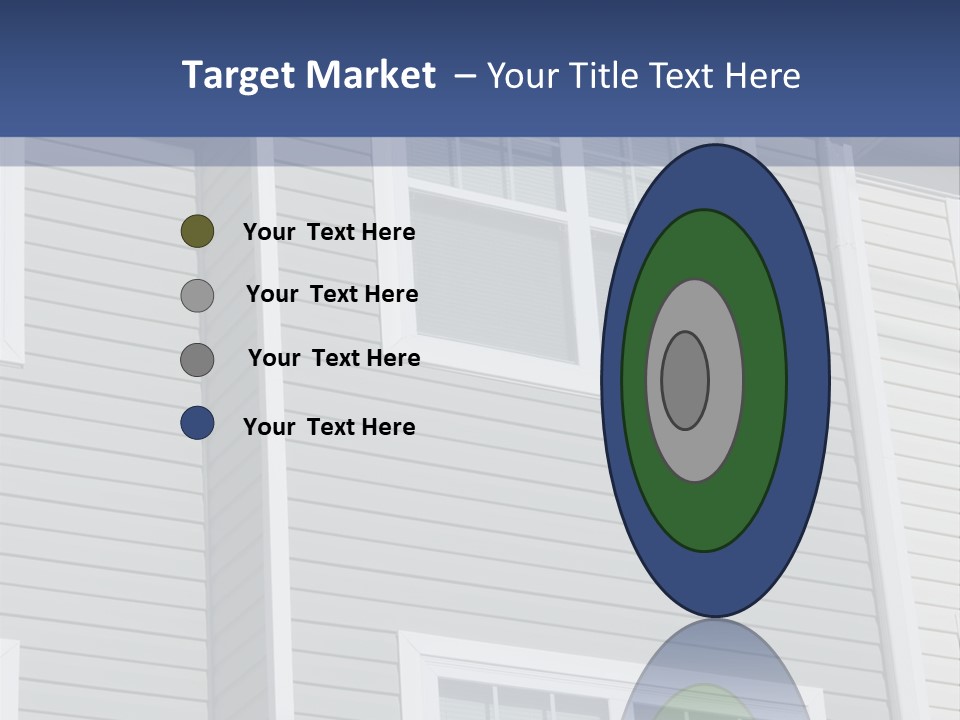 Financing Down Urban PowerPoint Template