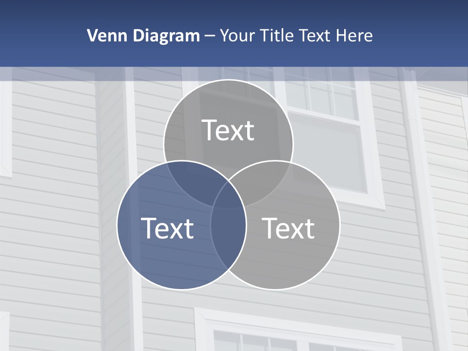 Financing Down Urban PowerPoint Template