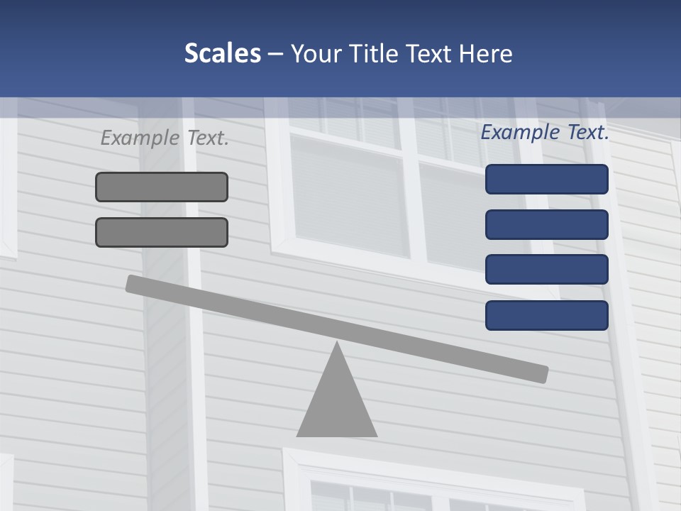 Financing Down Urban PowerPoint Template