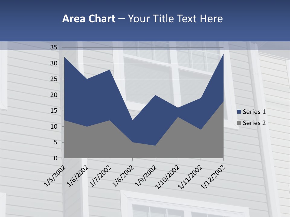 Financing Down Urban PowerPoint Template
