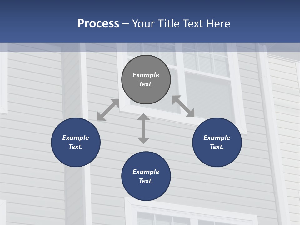 Financing Down Urban PowerPoint Template