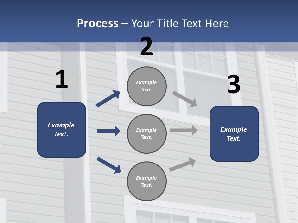 Financing Down Urban PowerPoint Template