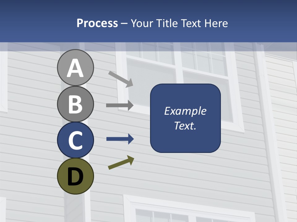 Financing Down Urban PowerPoint Template