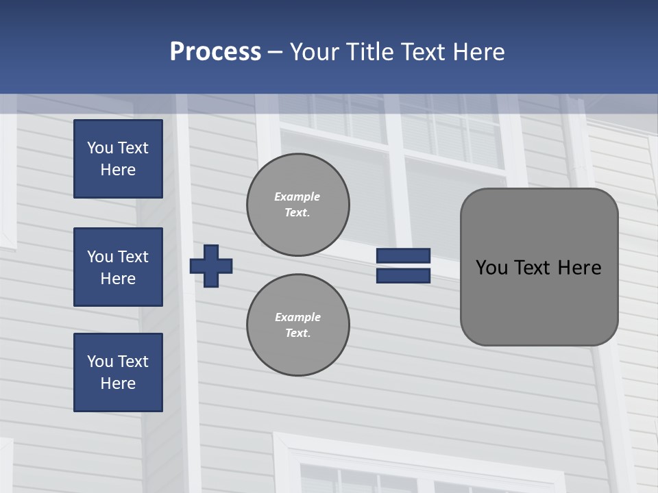 Financing Down Urban PowerPoint Template