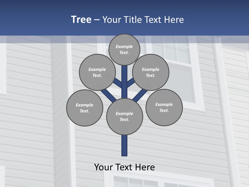 Financing Down Urban PowerPoint Template