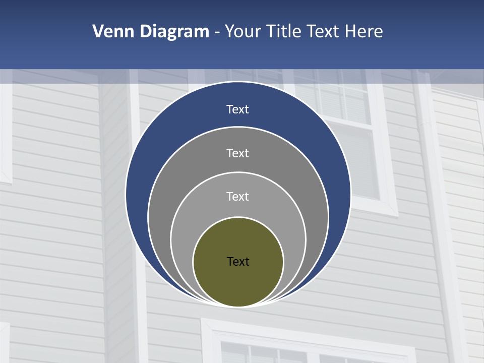 Financing Down Urban PowerPoint Template