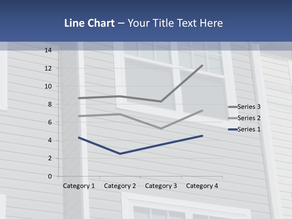Financing Down Urban PowerPoint Template
