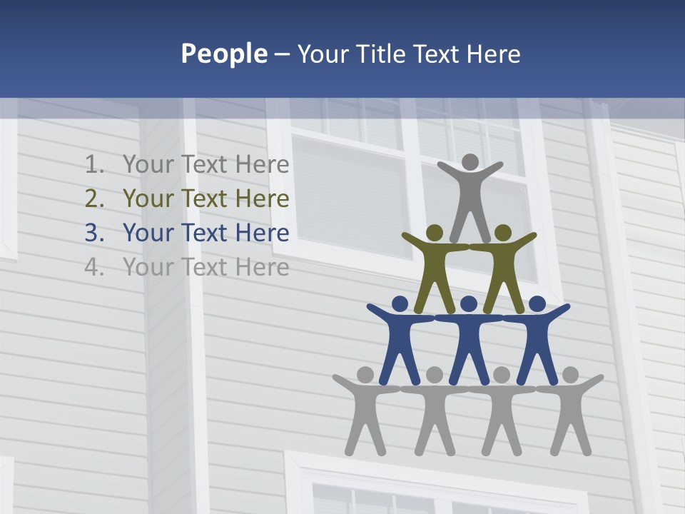 Financing Down Urban PowerPoint Template