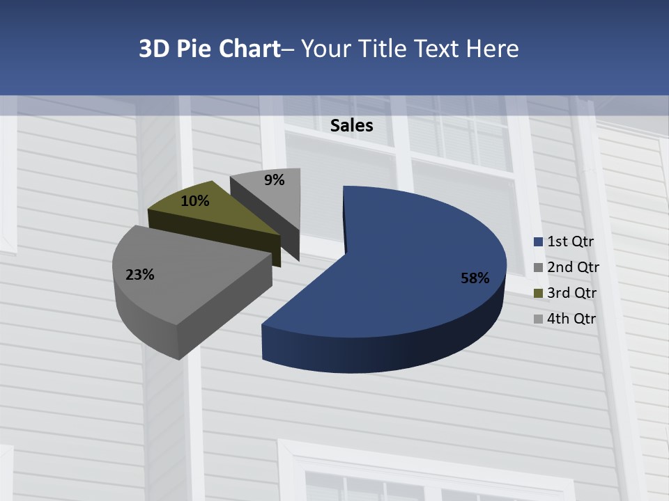 Financing Down Urban PowerPoint Template