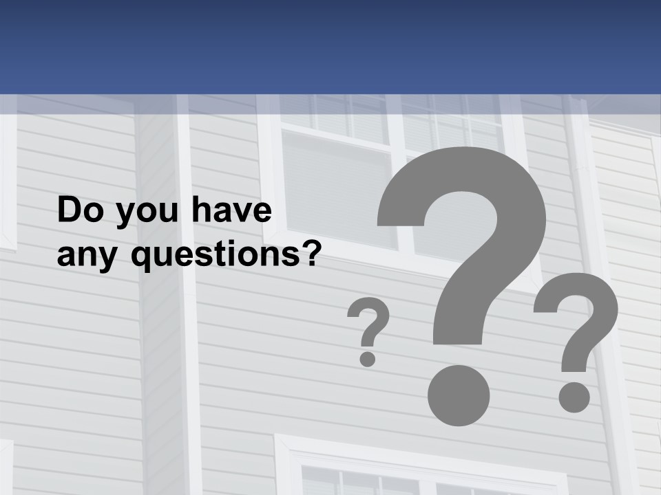 Financing Down Urban PowerPoint Template