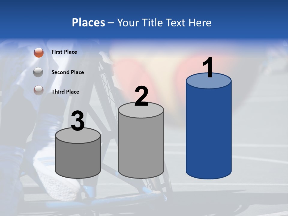 Disabled Shoes Paralympics PowerPoint Template