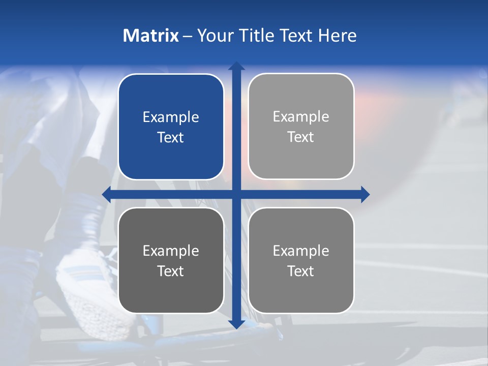 Disabled Shoes Paralympics PowerPoint Template