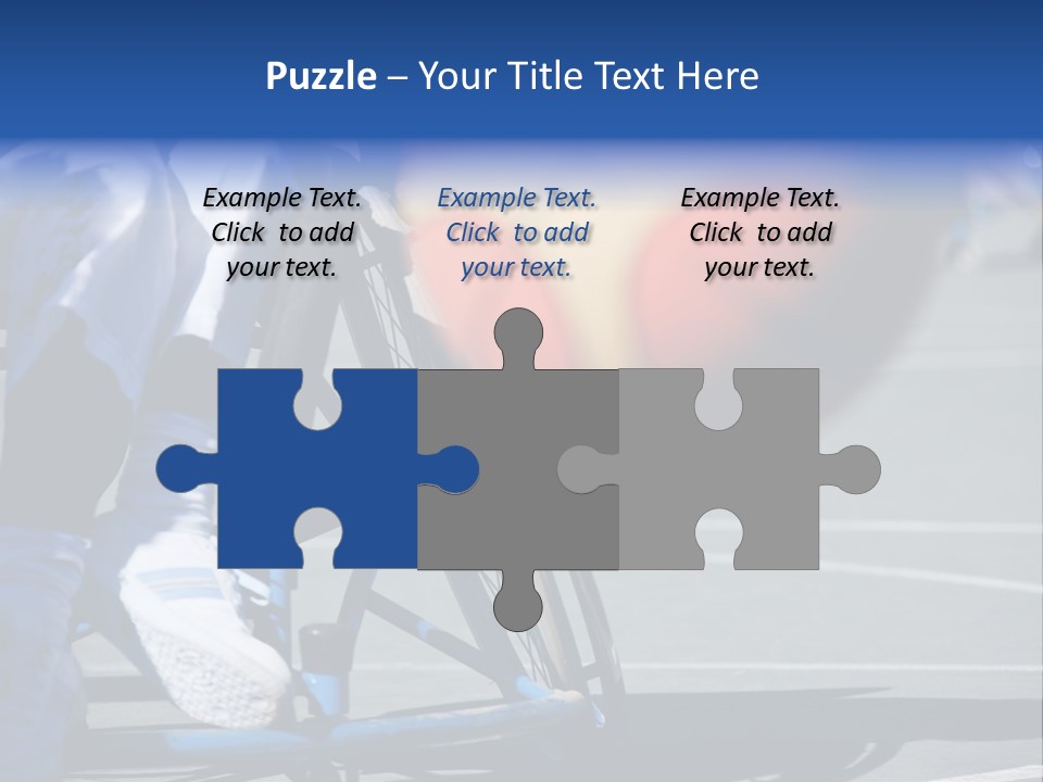 Disabled Shoes Paralympics PowerPoint Template
