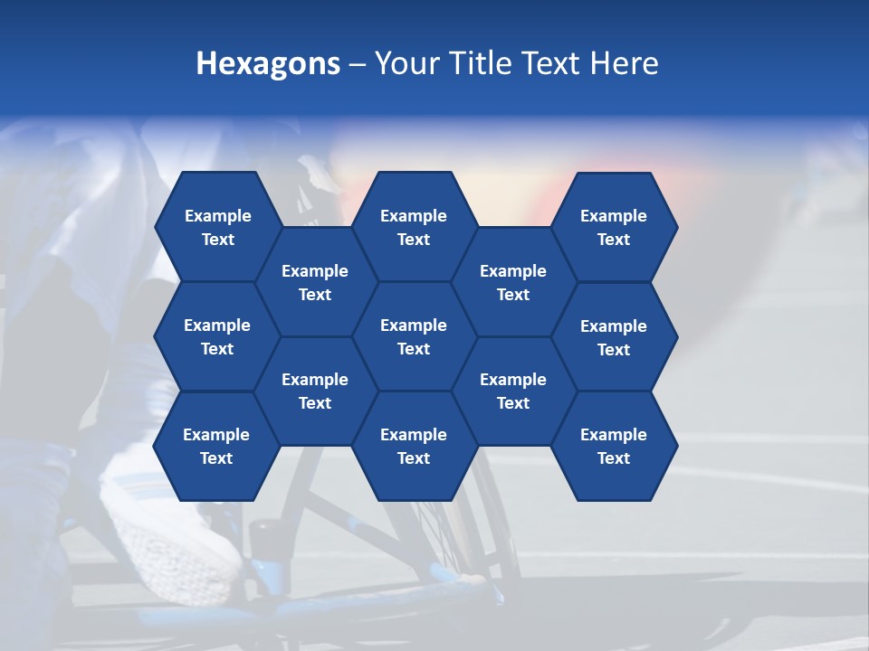 Disabled Shoes Paralympics PowerPoint Template