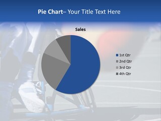 Disabled Shoes Paralympics PowerPoint Template