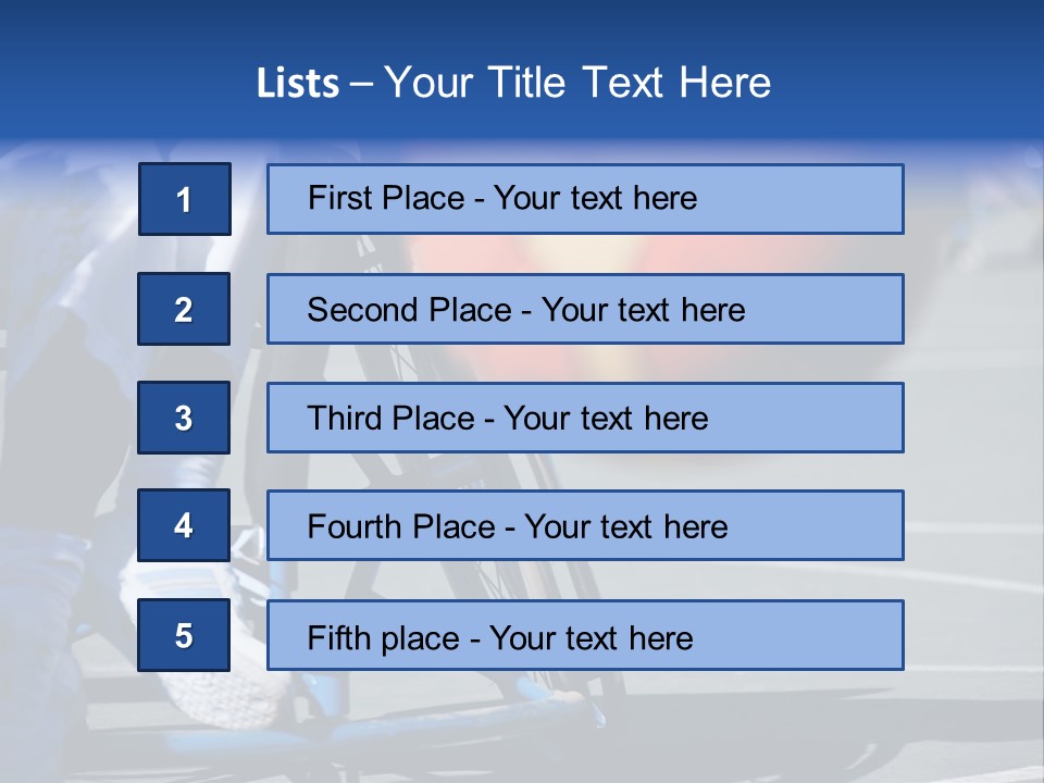 Disabled Shoes Paralympics PowerPoint Template