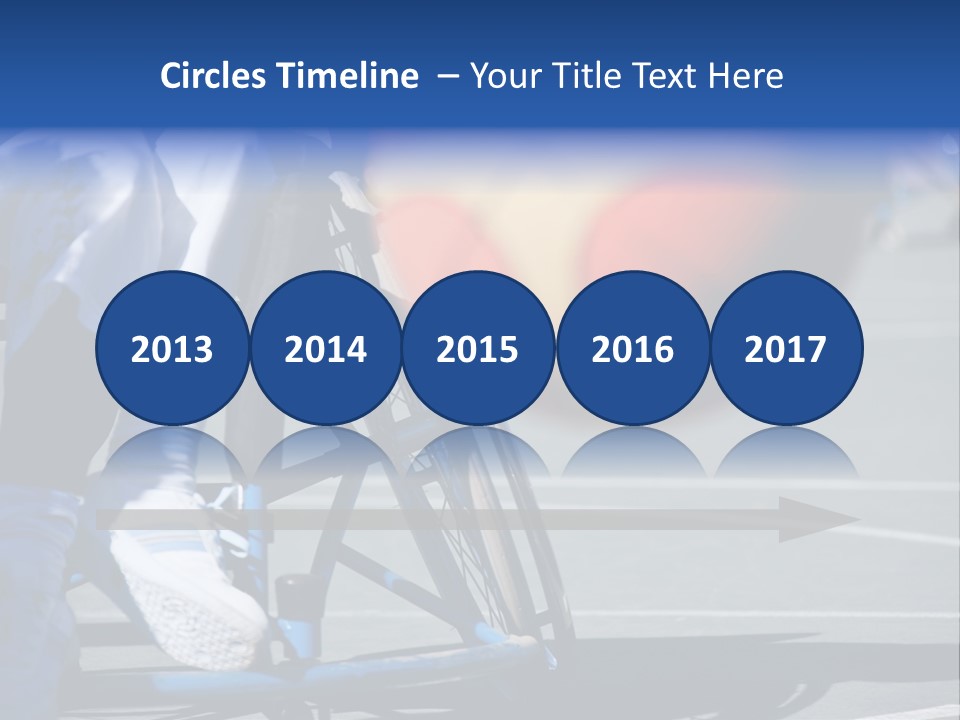 Disabled Shoes Paralympics PowerPoint Template