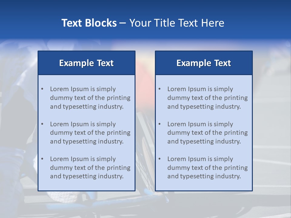 Disabled Shoes Paralympics PowerPoint Template