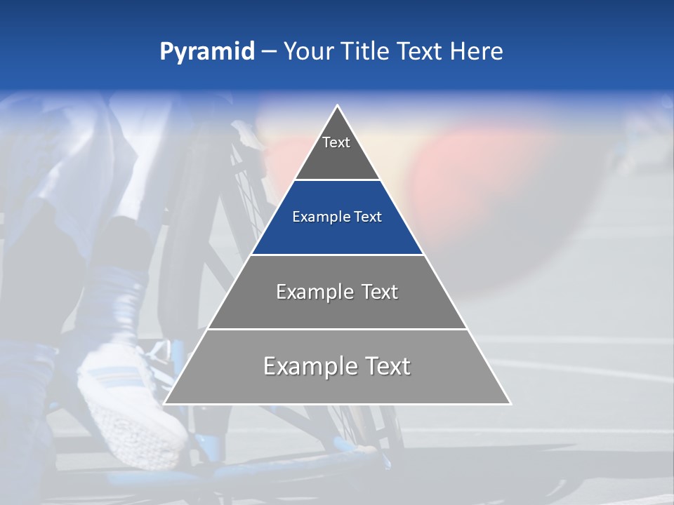 Disabled Shoes Paralympics PowerPoint Template