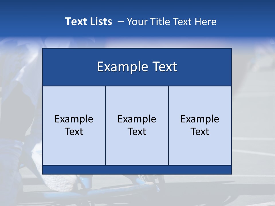 Disabled Shoes Paralympics PowerPoint Template