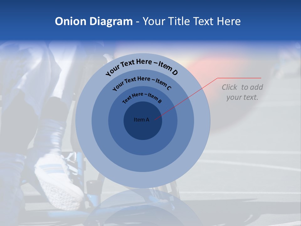 Disabled Shoes Paralympics PowerPoint Template