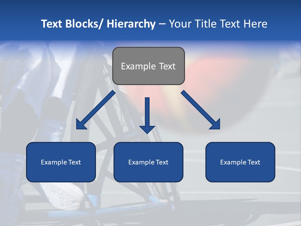 Disabled Shoes Paralympics PowerPoint Template