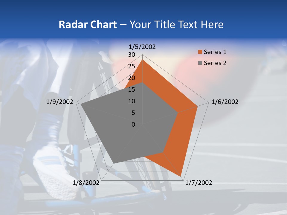 Disabled Shoes Paralympics PowerPoint Template