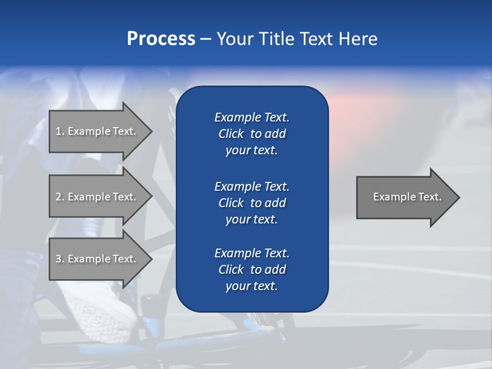 Disabled Shoes Paralympics PowerPoint Template