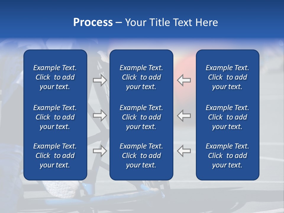 Disabled Shoes Paralympics PowerPoint Template