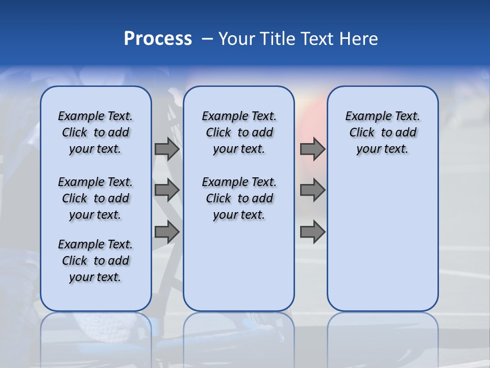 Disabled Shoes Paralympics PowerPoint Template