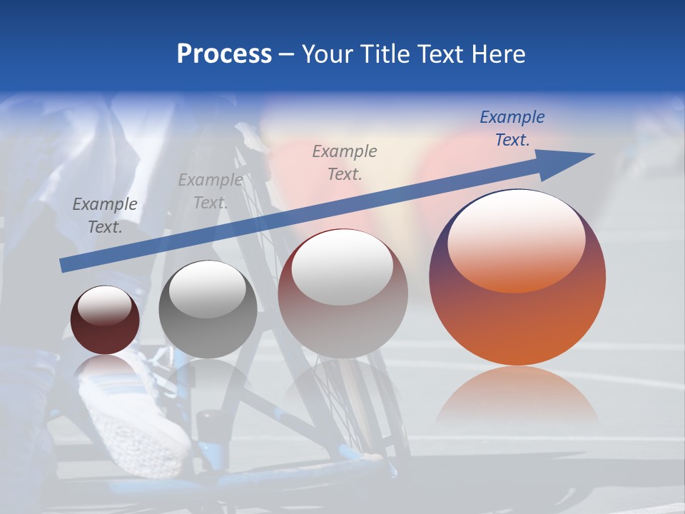 Disabled Shoes Paralympics PowerPoint Template