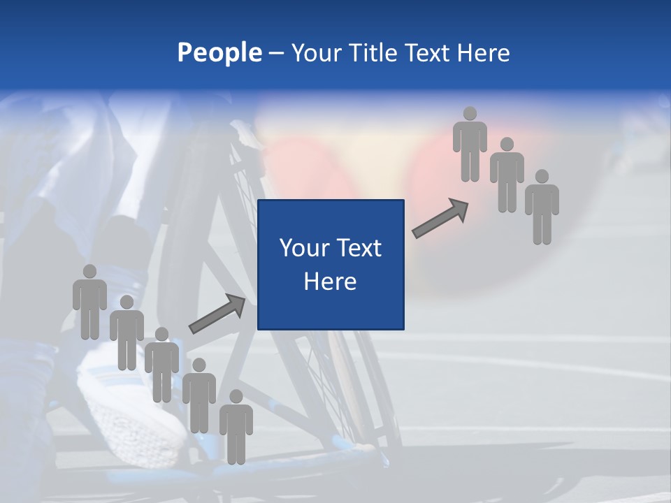Disabled Shoes Paralympics PowerPoint Template