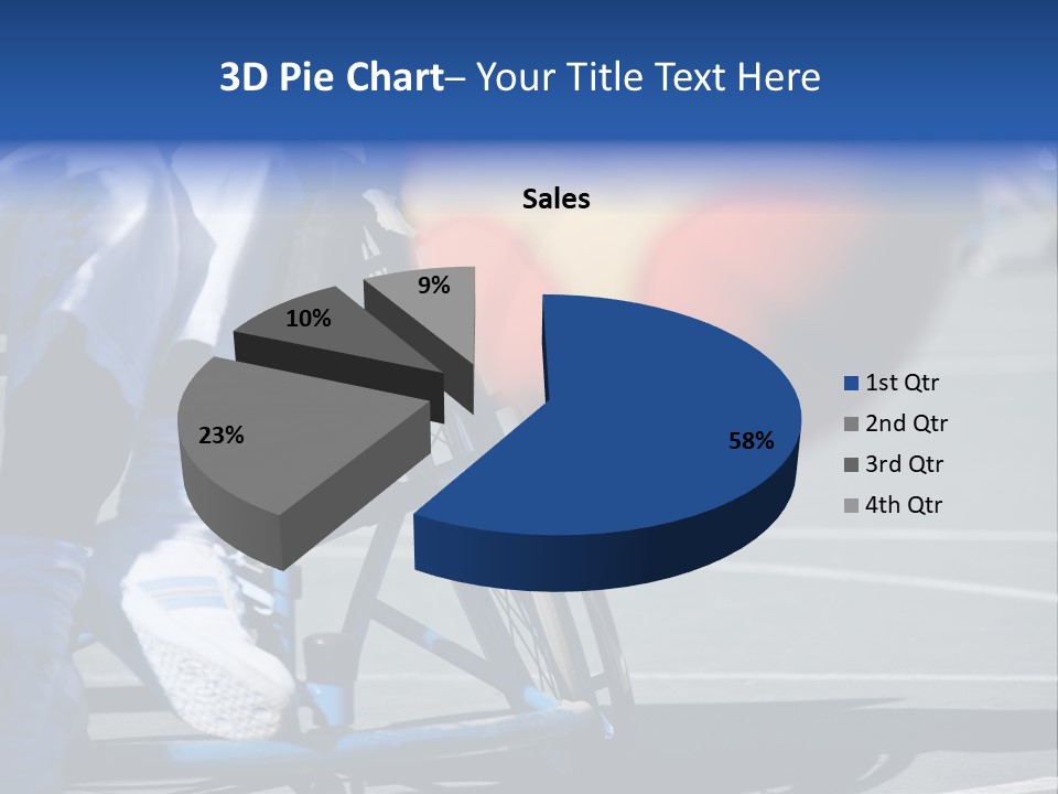 Disabled Shoes Paralympics PowerPoint Template