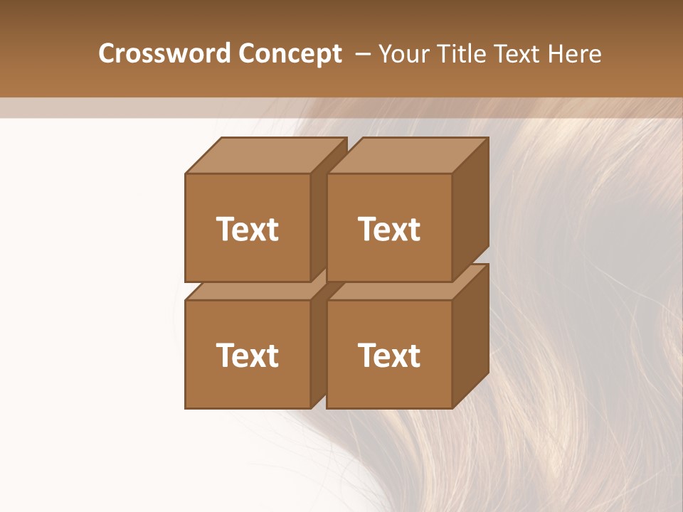 Human Textured Curled PowerPoint Template