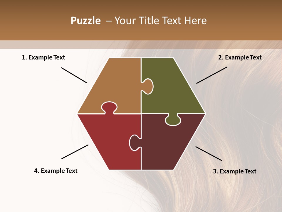 Human Textured Curled PowerPoint Template