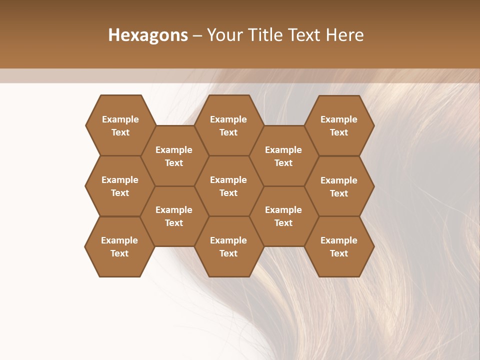 Human Textured Curled PowerPoint Template