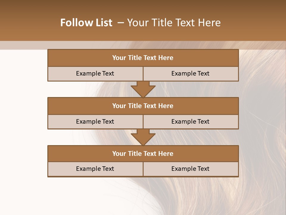 Human Textured Curled PowerPoint Template