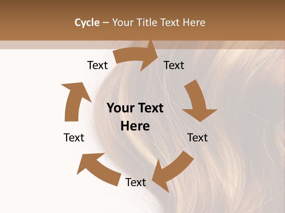 Human Textured Curled PowerPoint Template