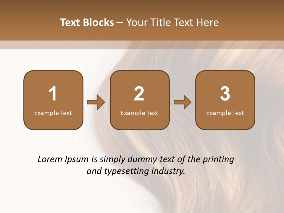Human Textured Curled PowerPoint Template