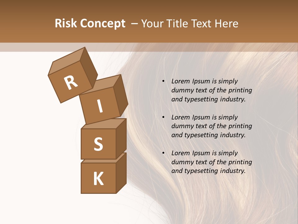 Human Textured Curled PowerPoint Template