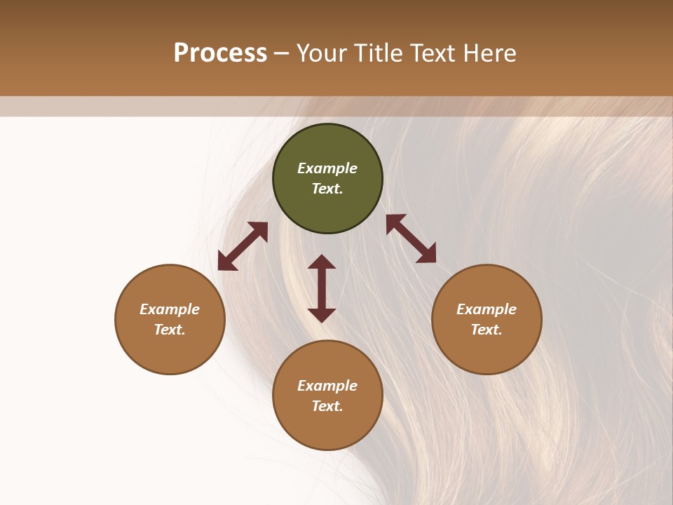 Human Textured Curled PowerPoint Template