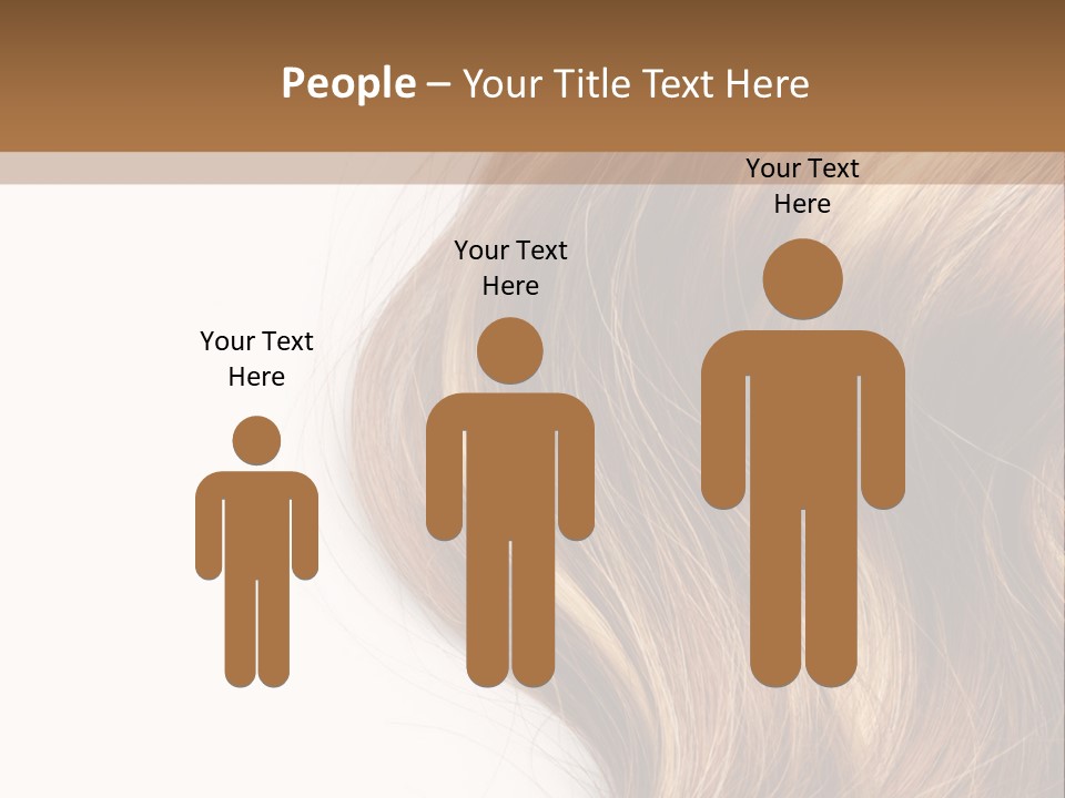 Human Textured Curled PowerPoint Template