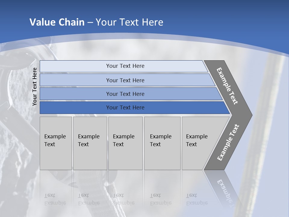 Sure Mountains Karabiner PowerPoint Template