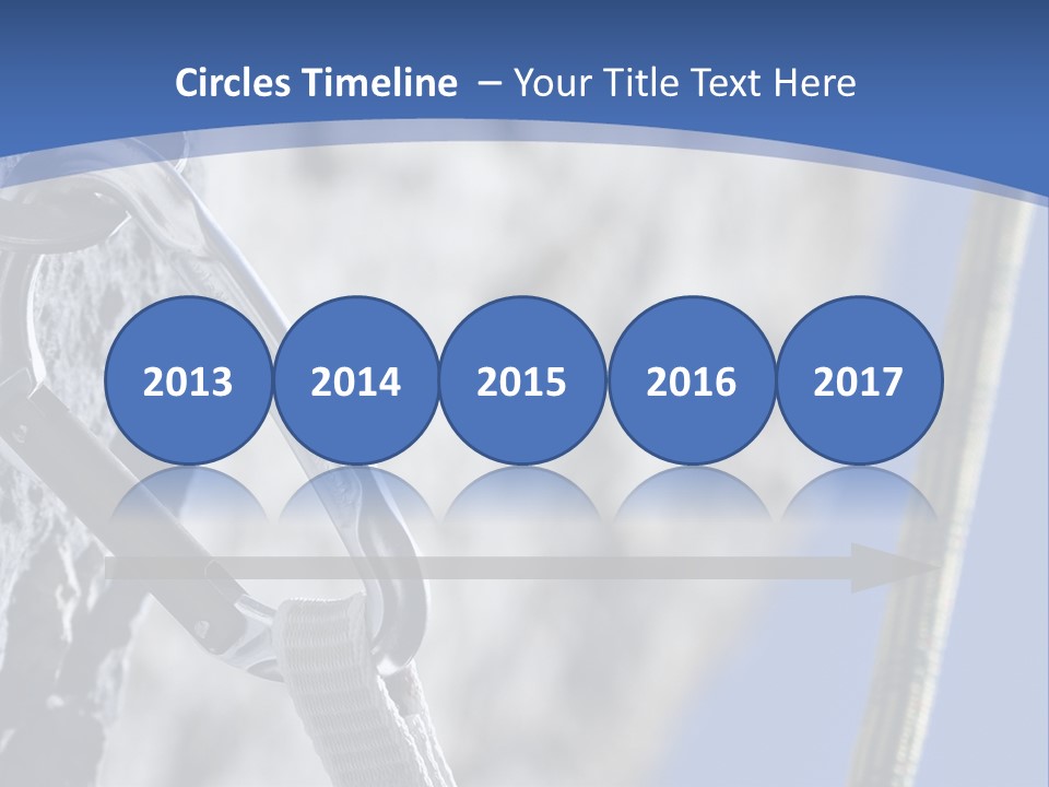 Sure Mountains Karabiner PowerPoint Template