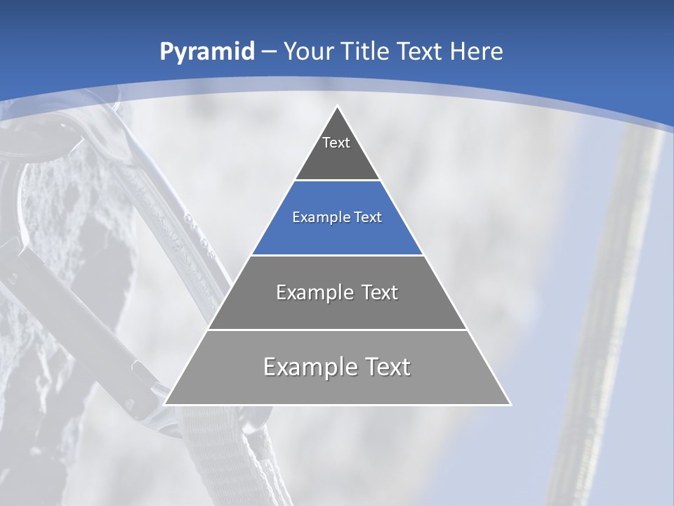 Sure Mountains Karabiner PowerPoint Template